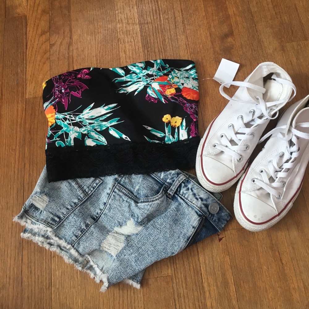 Floral bandeau