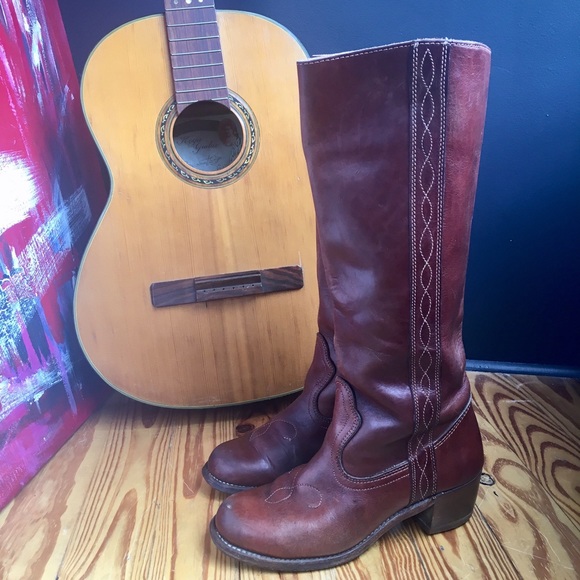 Vintage Shoes - Vintage Campus Boots