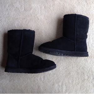 Short Black UGG Boots