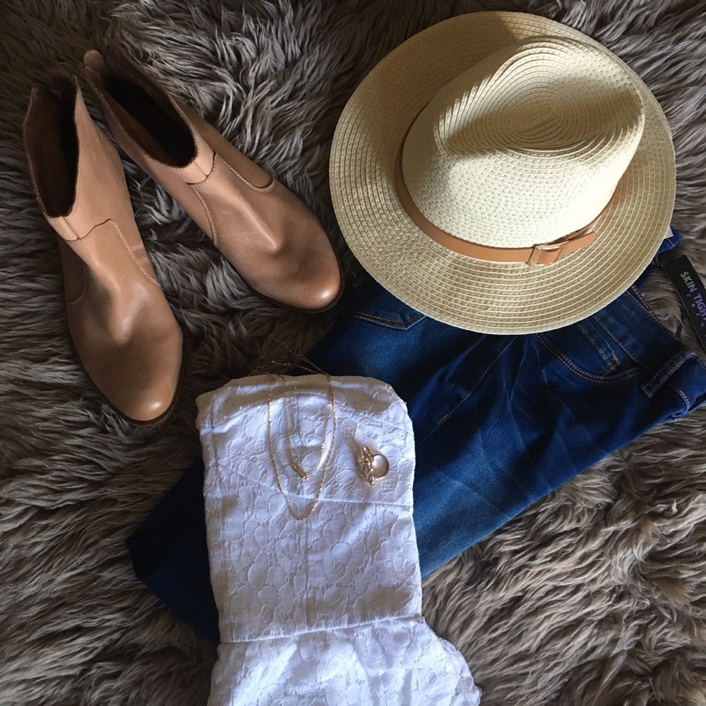 Brown booties