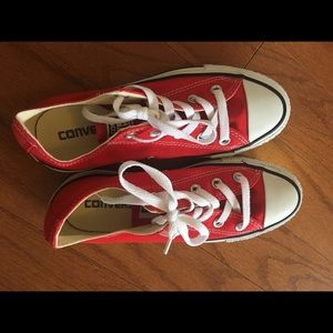 brand new red converse