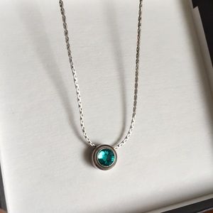 ALEX AND ANI Sacred Stud Necklace: Harmony