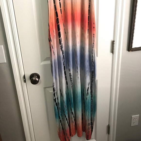 💚FINAL PRICE💚was$65 Tie Dye Maxi Dress❣️LAST 1❣️ - Picture 3 of 4