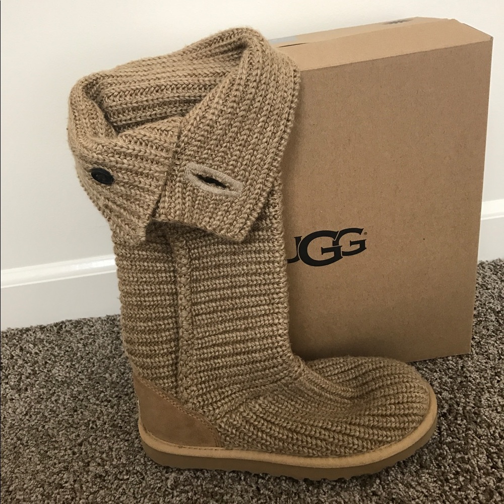 Ugg Classic Cardy Knit Boots