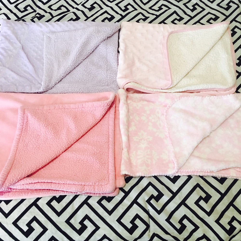 4 Baby Blankets