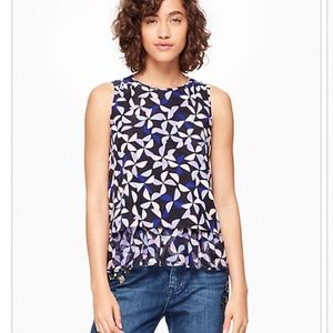 Silk Spinner double layer tank - kate spade
