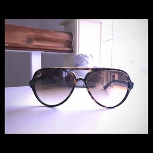 Ray Ban Cats 5000 Light Havana/Brown Sunglasses