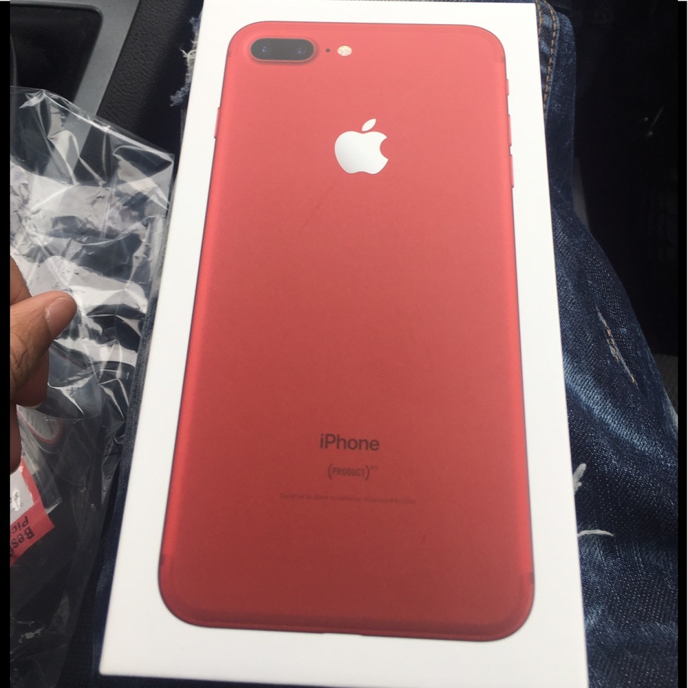 Red iPhone 7 128 gb