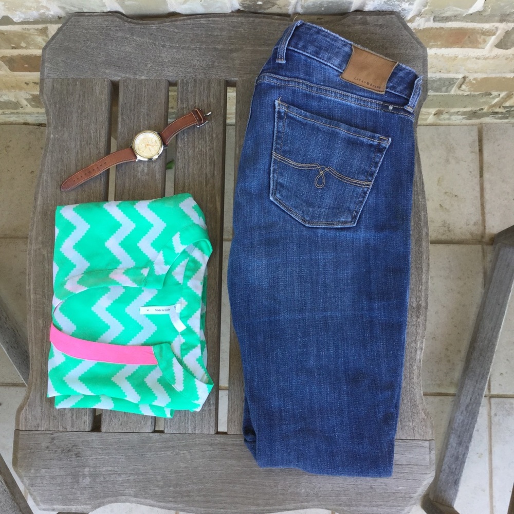 Bright Chevron Spring Tank - Picture 5 of 5
