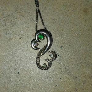 Open hearts necklace