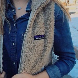 PATAGONIA Women's Sz M Los Gatos Fleece Vest