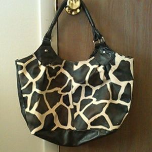 Girraffe Print Bag
