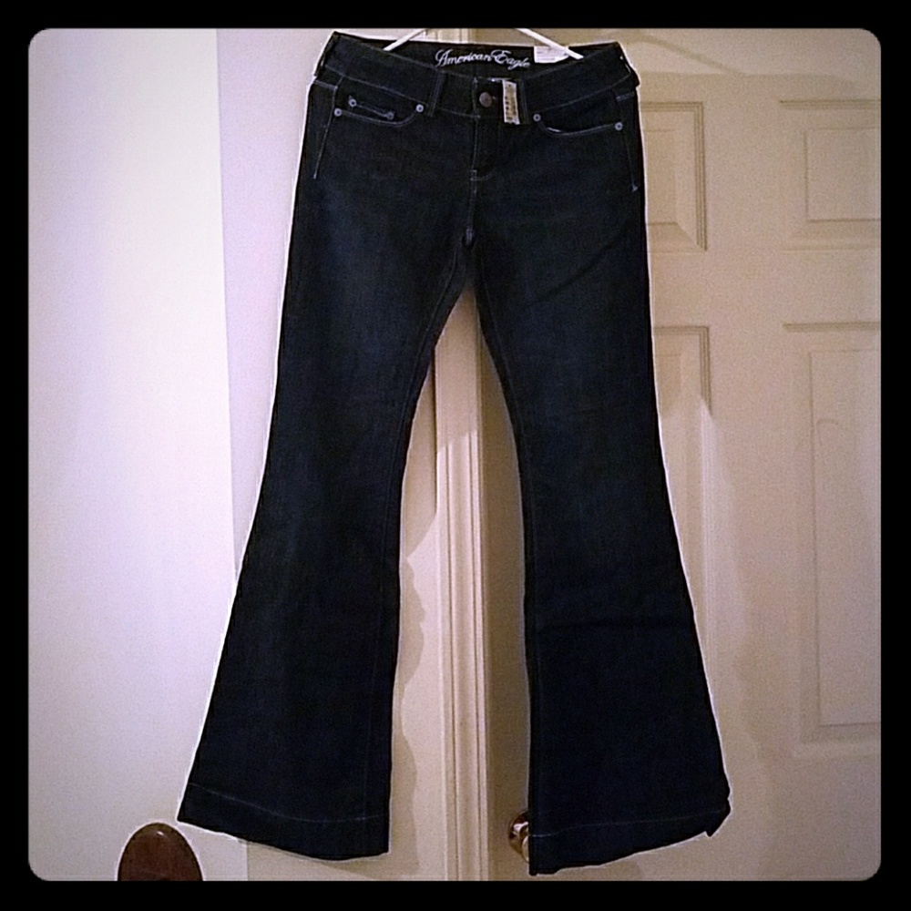 American Eagle Midnight Flare Jeans