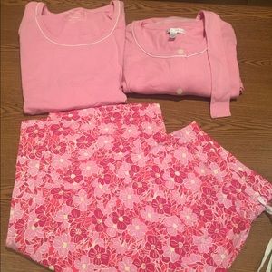 ❤️FOUR piece 2X Carole Hotchman PJs❤️ NWOT