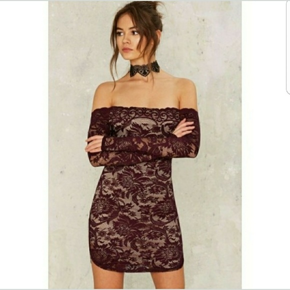 NASTY GAL  LACE DRESS - Picture 2 of 5