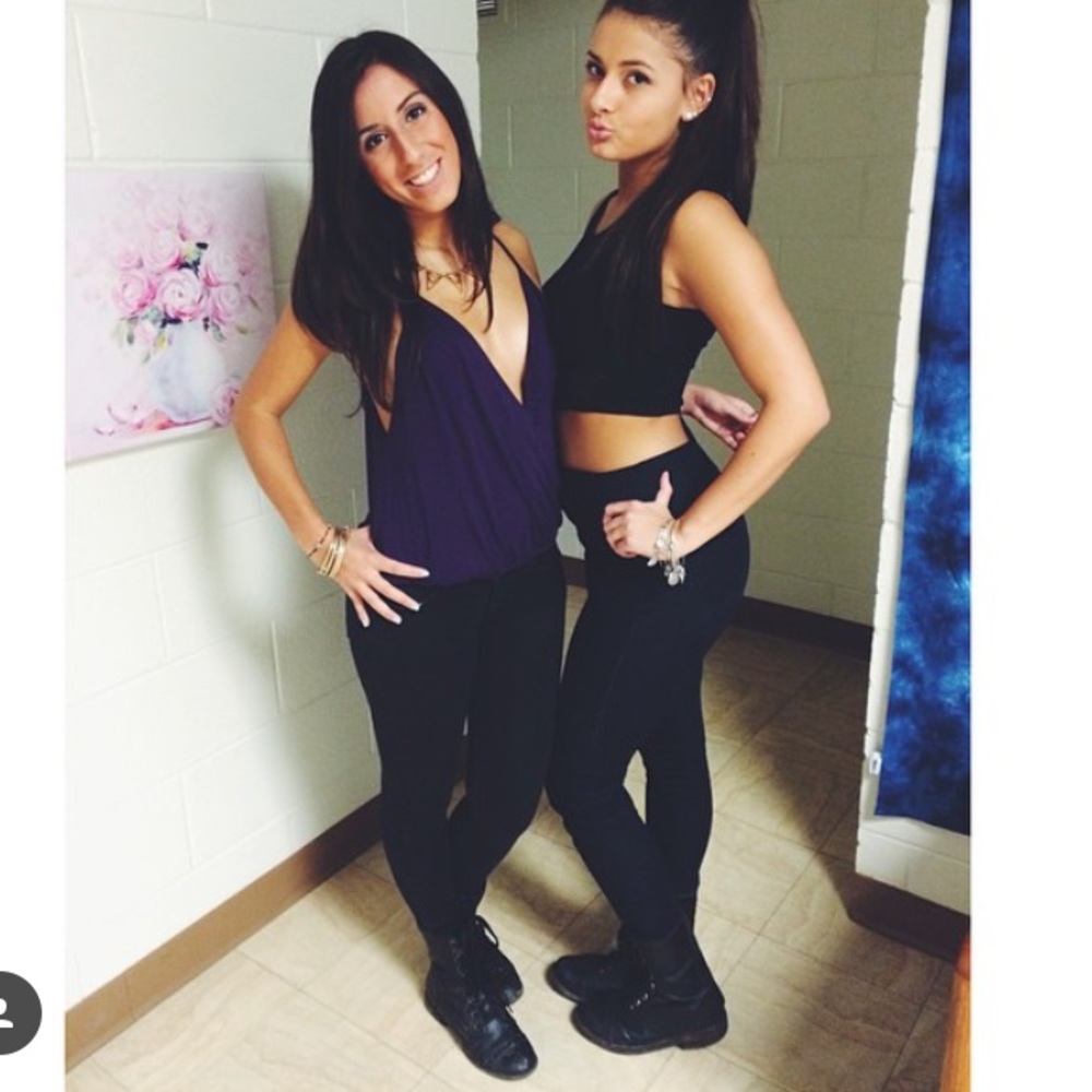 Eggplant low v top
