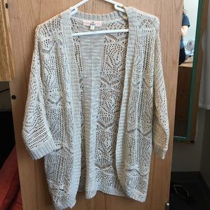 Crocheted sweater