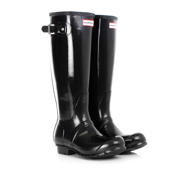 🖤BLACK🖤 HUNTER BOOTS (kids size) NOT FOR TRADE - Picture 8 of 8