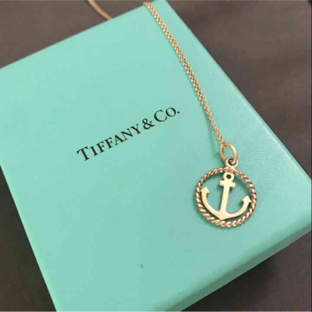 Tiffany & Co. Anchor Twist Necklace