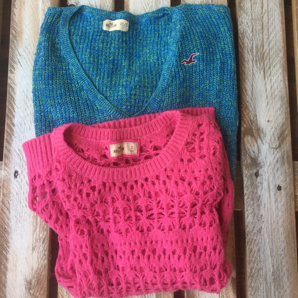 💙BUNDLE SALE💕 two Hollister sweaters!!