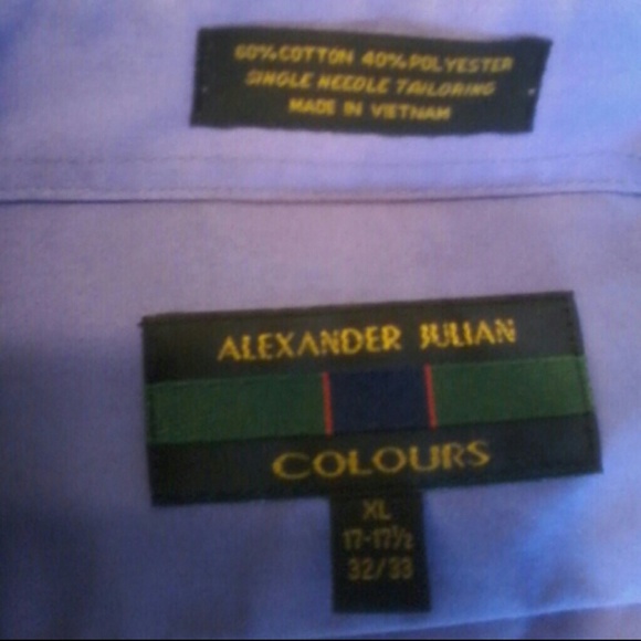 ALEXANDER JULIAN COLOURS DRESS SHIRT - Picture 2 of 4