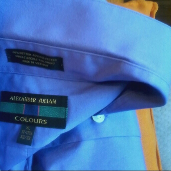 ALEXANDER JULIAN COLOURS DRESS SHIRT - Picture 3 of 4