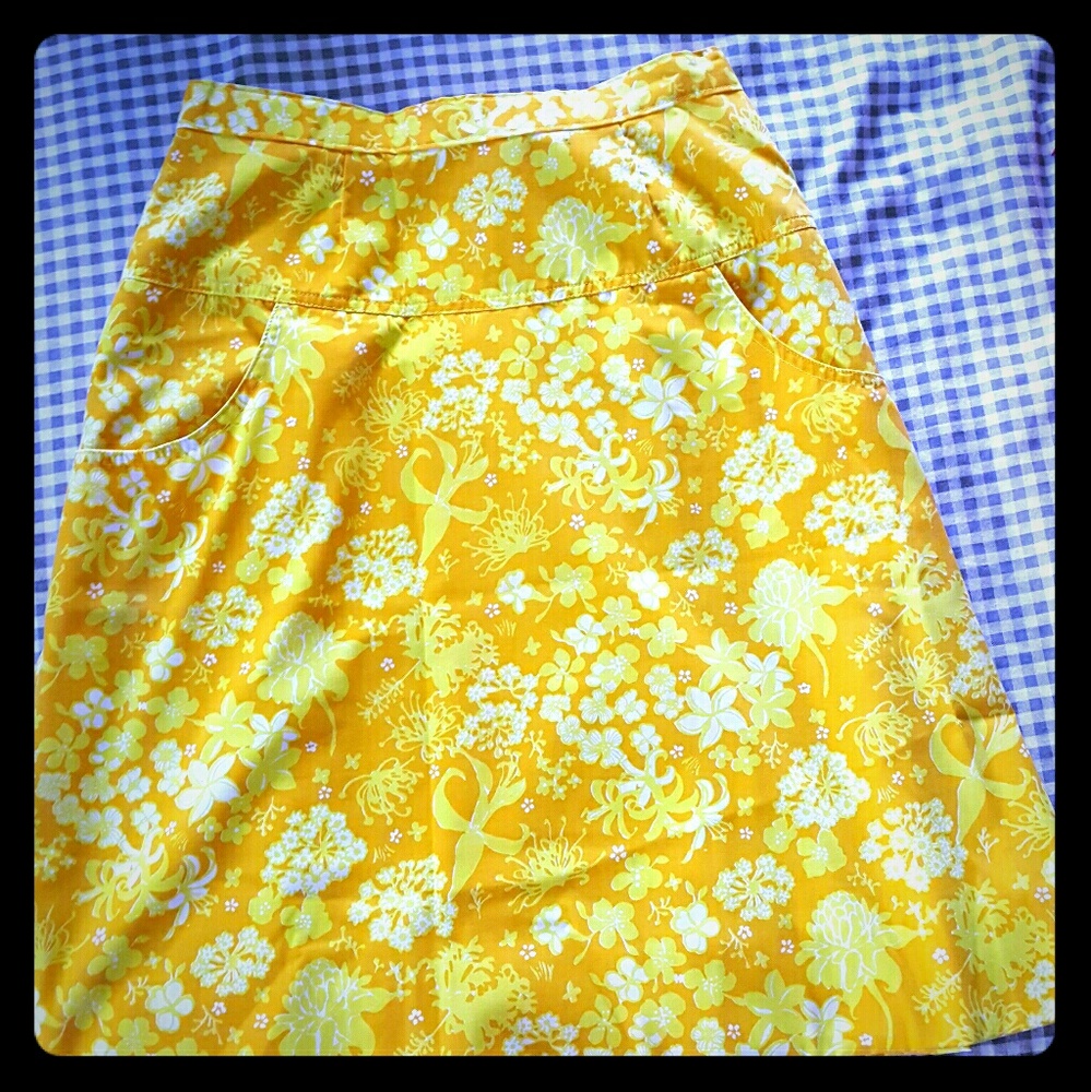 Vintage lilly pulitzer skirt