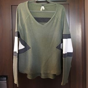 Free People New Direction Thermal Tee