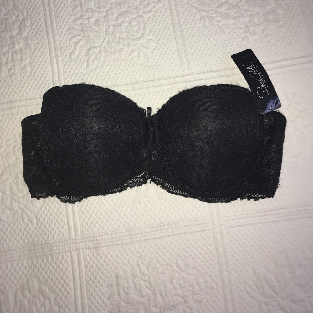 Padded lace bra