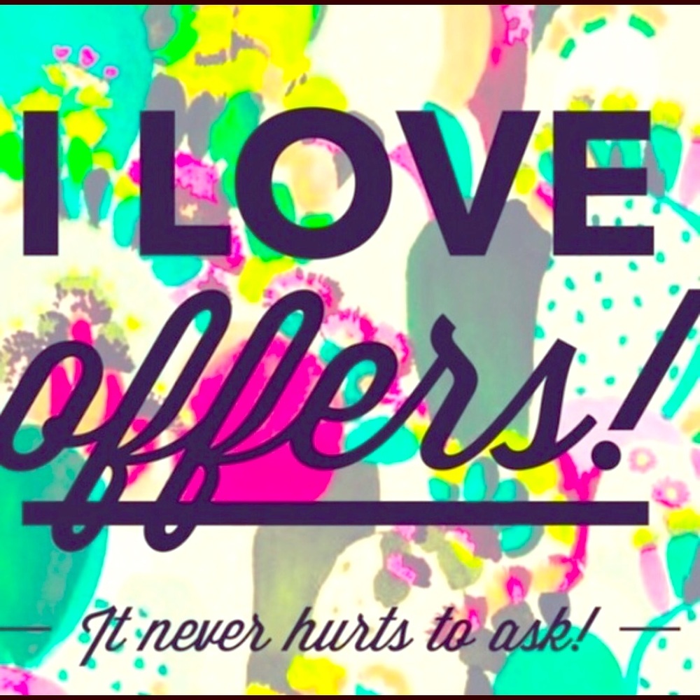 Offers welcome!!! 😊💕