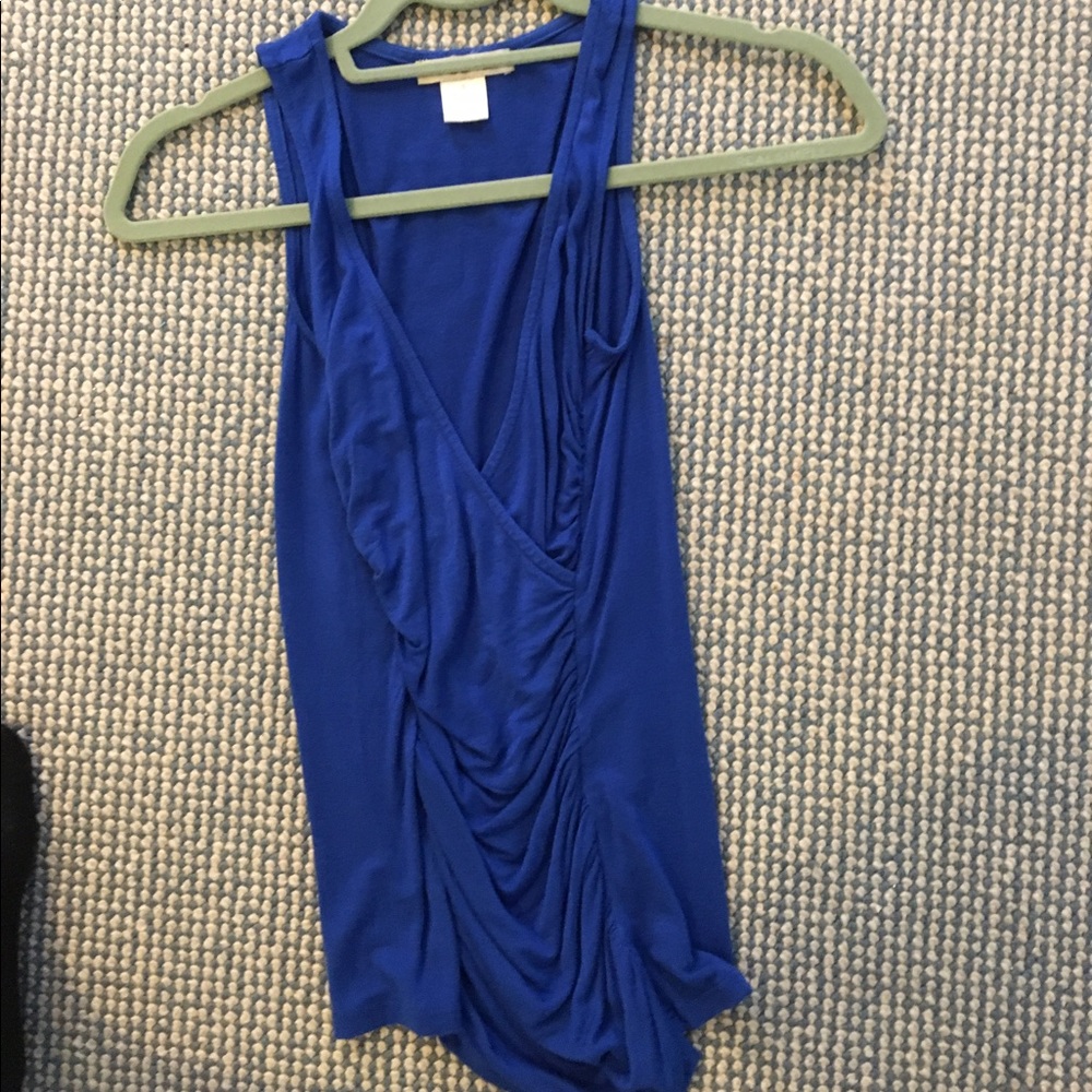 Arden B right royal blue top