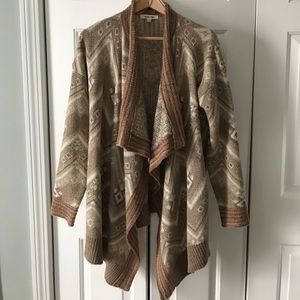 Open Front Cardigan