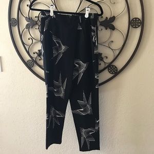 Satin harem jogger pant