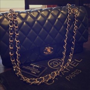 Dark blue purse