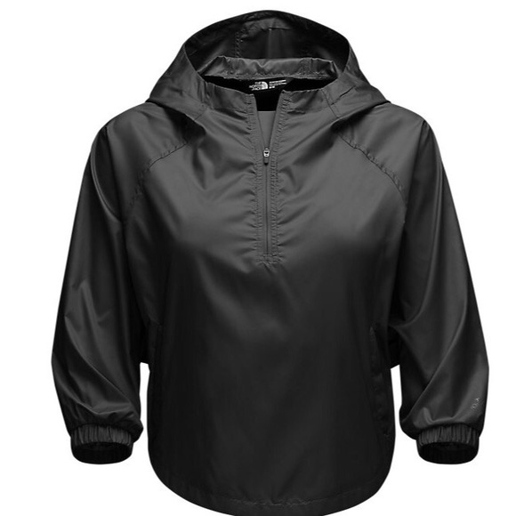 New The North Face Black Gym Set Crop Anorak - Picture 6 of 8