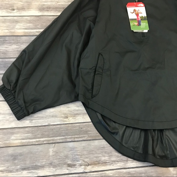 New The North Face Black Gym Set Crop Anorak - Picture 3 of 8