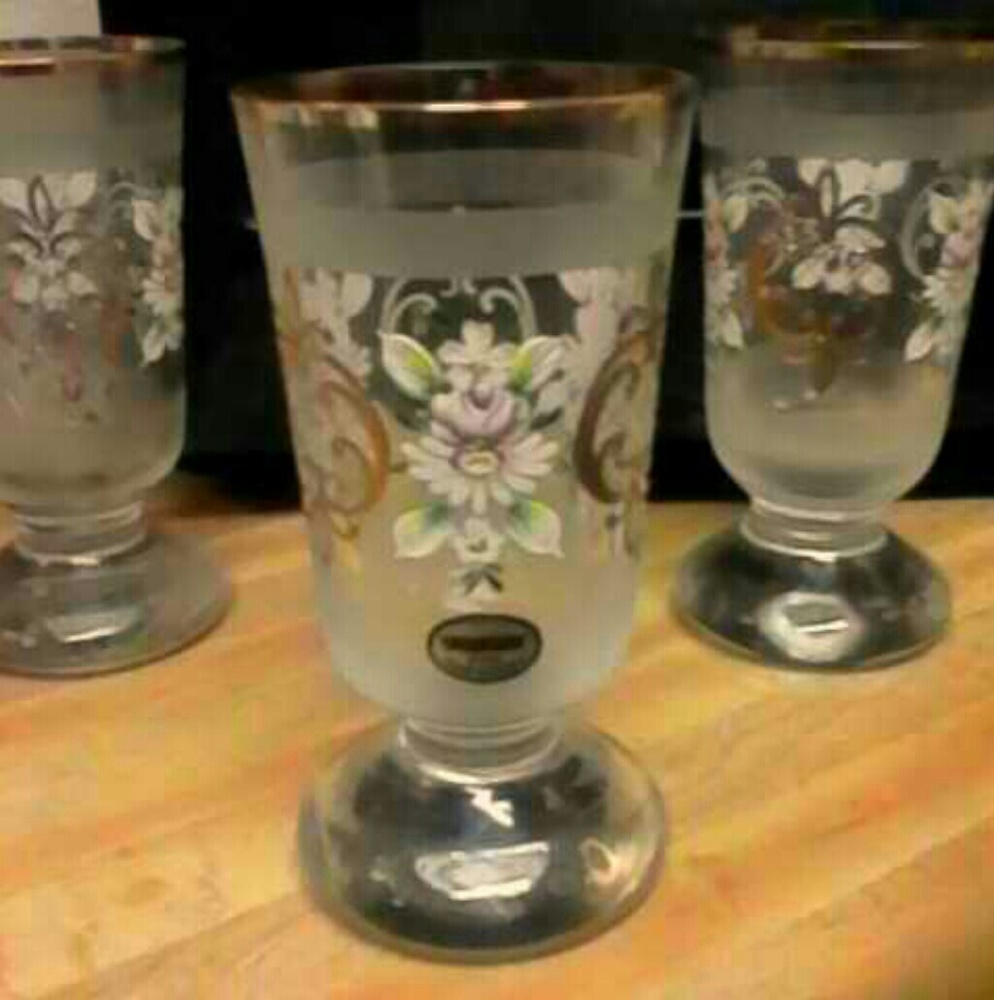 Vaigar Bohemia hand blown Crystal