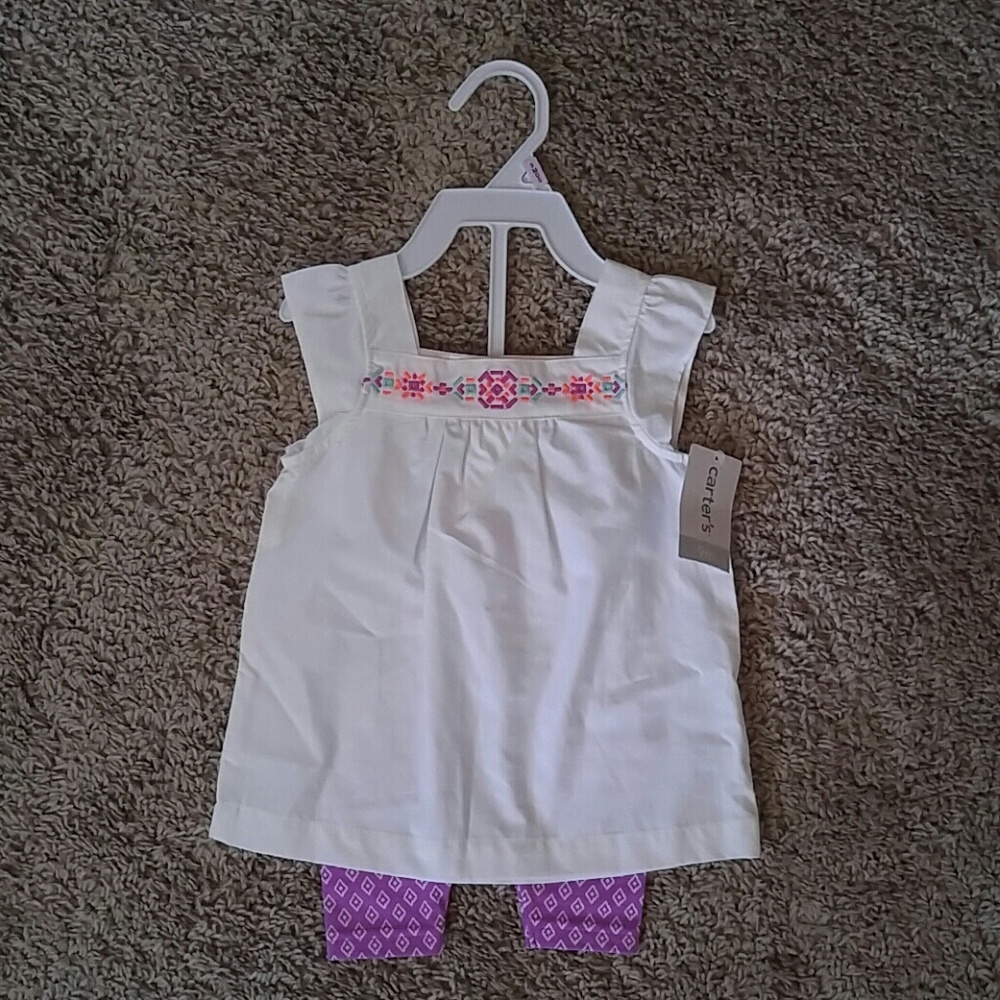 9 month Carter's pant set