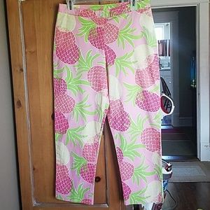 Lilly Pulitzer pineapple capris!!