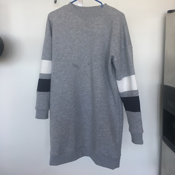 Topshop Sporty Sweater Dress - Picture 1 of 4