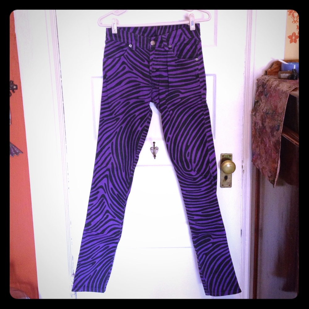 Purple Rock n Roll Jeans