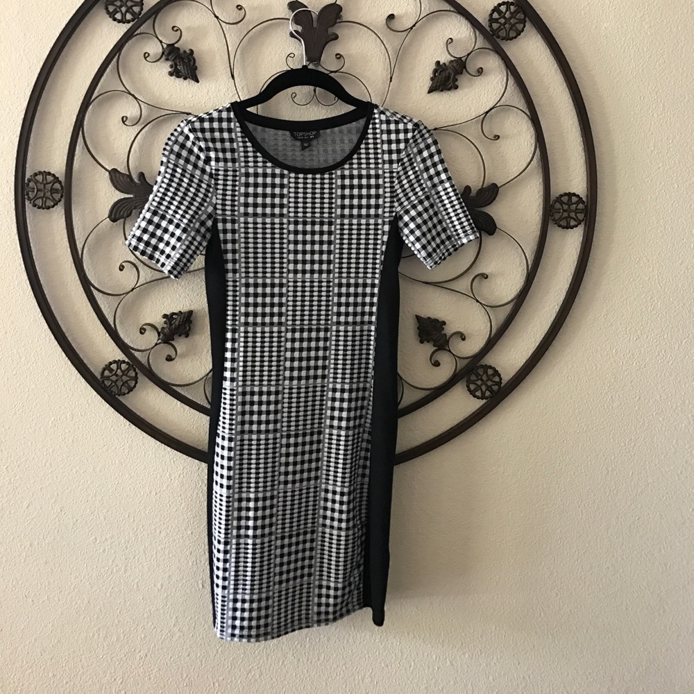 Top shop mini bodycon dress