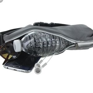 Grey FitZip  FITKICKS Adjustable Waist Pack