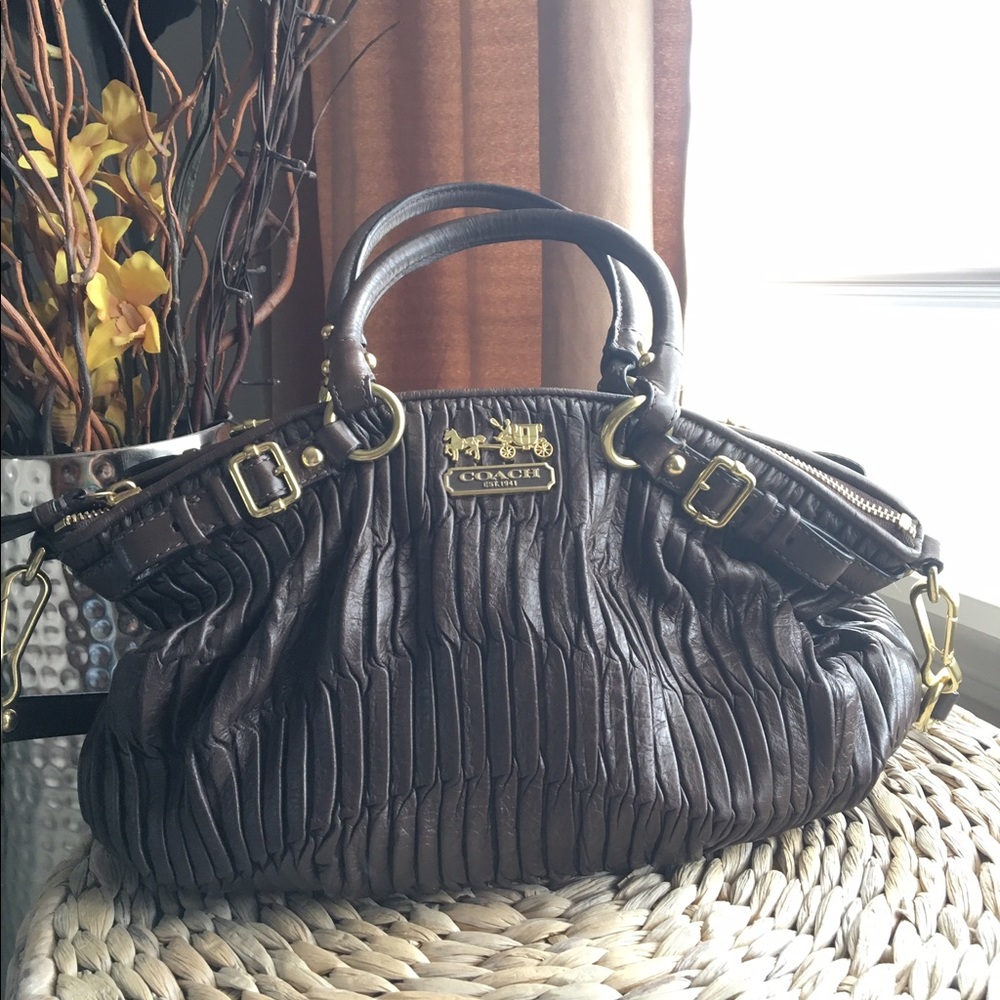 Authentic Coach Madison Satchel