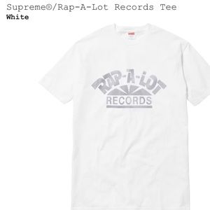 supreme rap-a-lot records tee