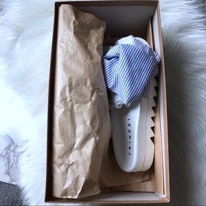 joshua sanders Shoes - Joshua sanders bow slides. authentic ! joshua sanders Shoes - Joshua sanders bow slides. authentic !