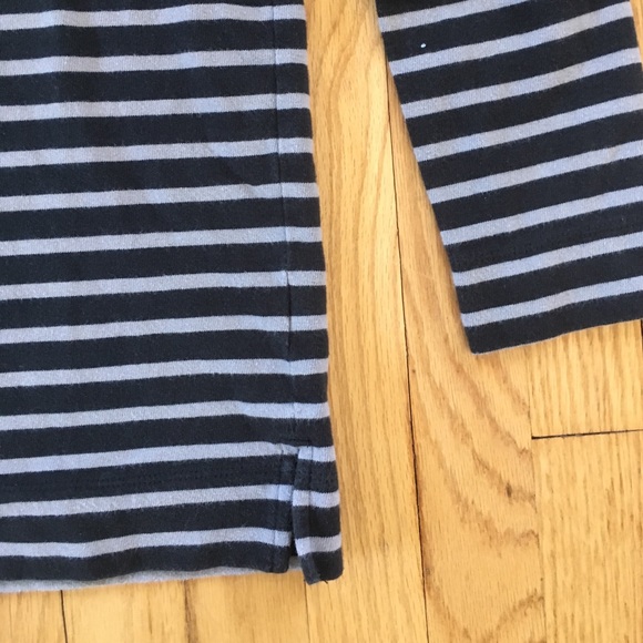 SOLD Everlane Striped Heavyweight Tee Grey/Black S - Picture 3 of 3