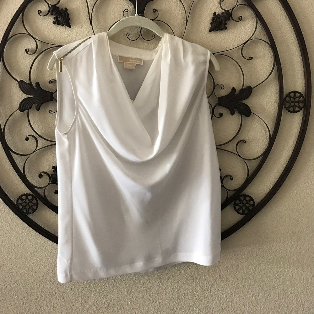 Michael Kors scoopneck blouse