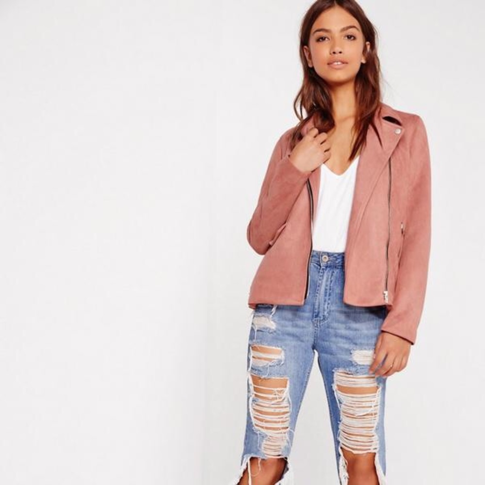 Misguided suede jacket