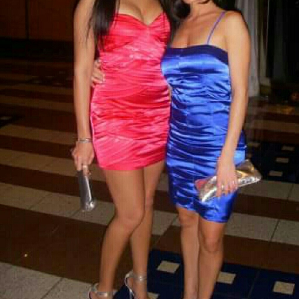 Hot Magenta dress